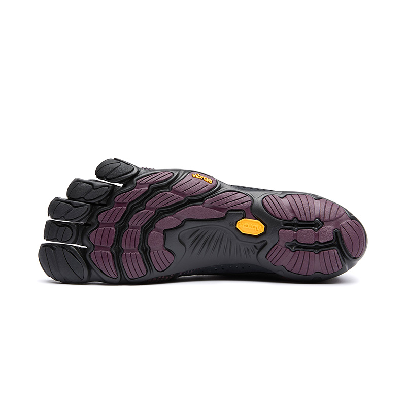 Vibram V RUN Abrasion Resistant, Breathable, Lightweight Low top Training Shoes Women’s Black Purple