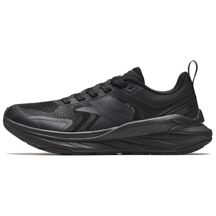 Anta Cushioning Slip Resistant Abrasion Resistant Low top Training Shoes Men’s Black