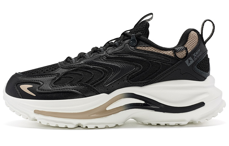 XTEP Infinity 2 Mountaineering & Hiking Shoes Men’s Low Top Black/Beige/Umber