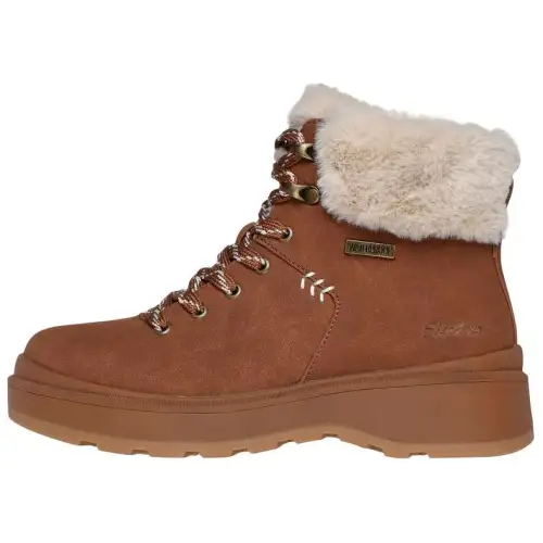 Skechers Short Snow Boots Women's Brown