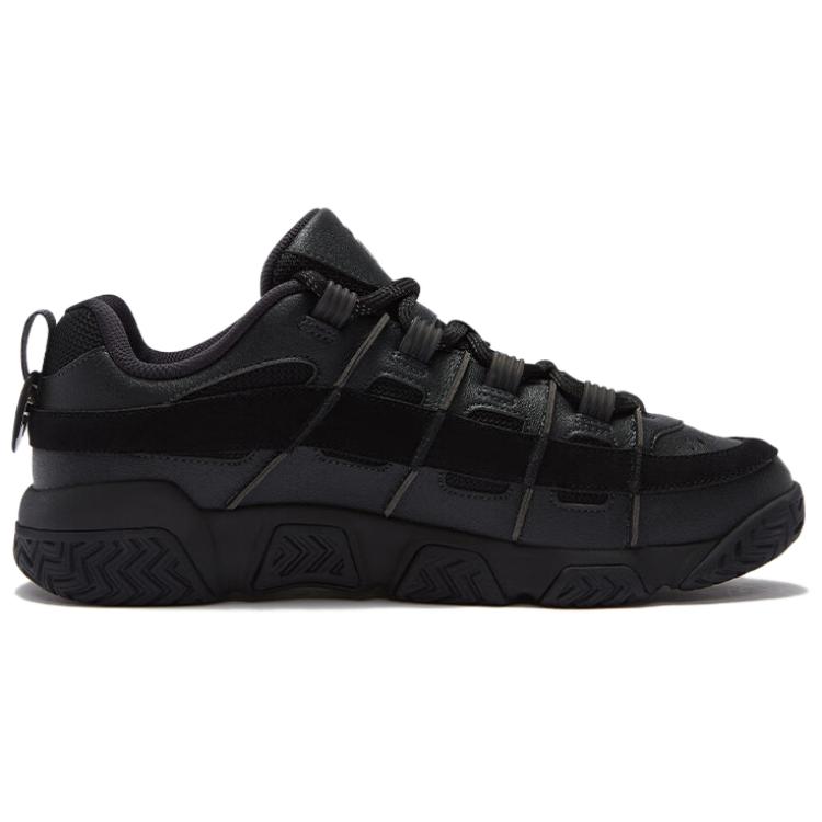 FILA FUSION BUSTER Puffy Shoes Low top Vintage Basketball Shoes Men’s Black