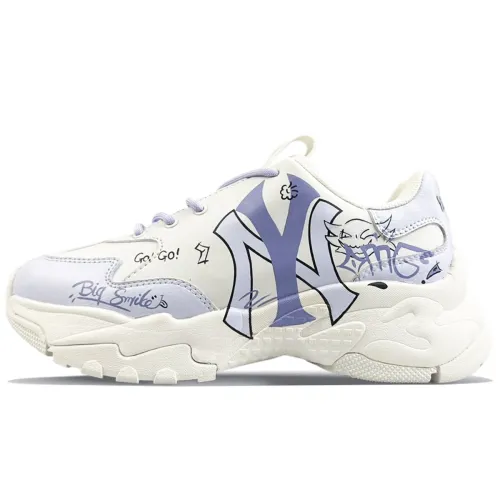 MLB Big Ball Chunky Slip Resistant Abrasion Resistant Slip Resistant Abrasion Resistant Low top Chunky Sneakers Unisex