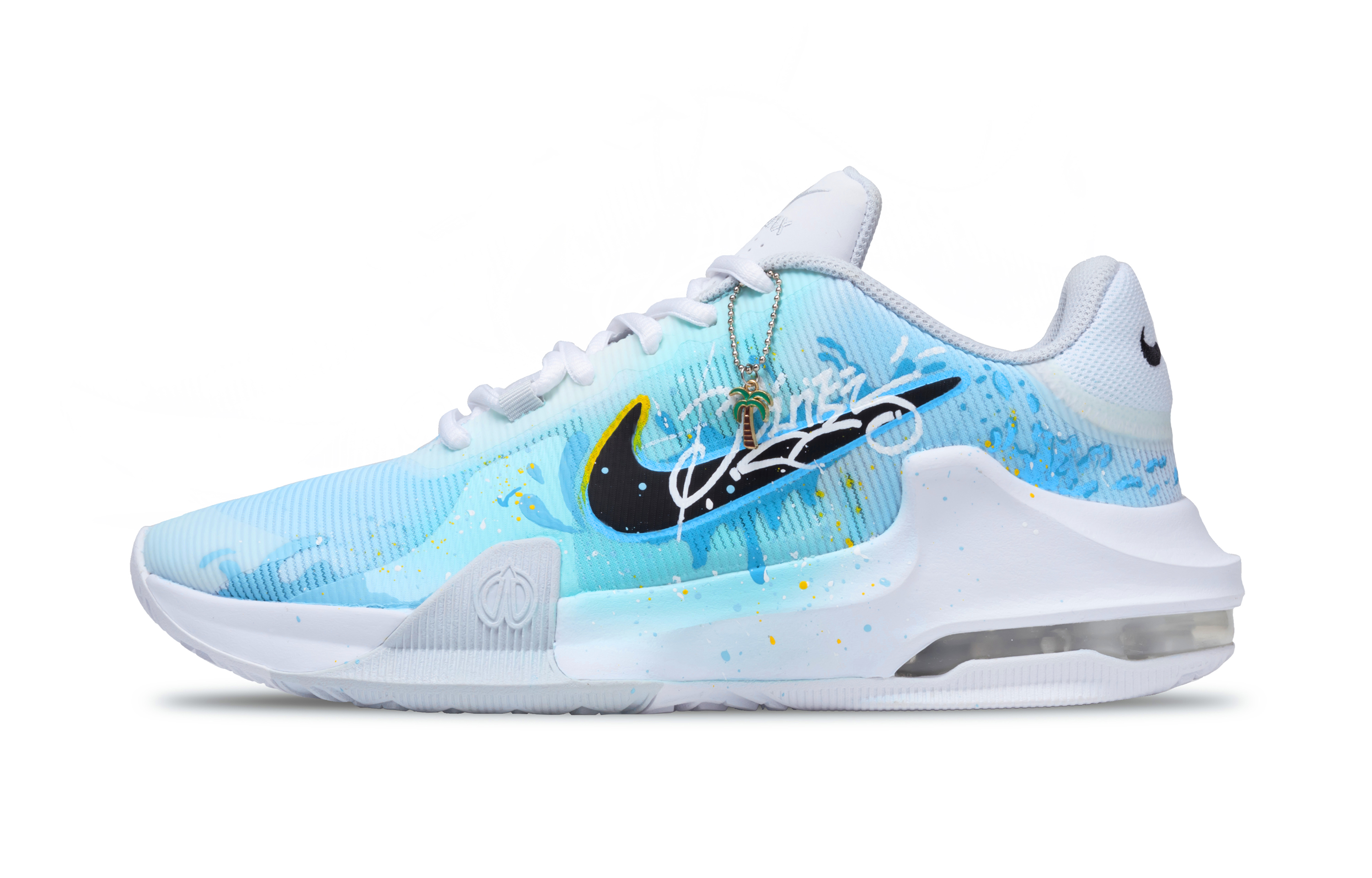 Nike Air Max Impact 4 Blue Vortex Reef By Reef, Photosynthetic Power Slip Resistant Abrasion Resistant Low top