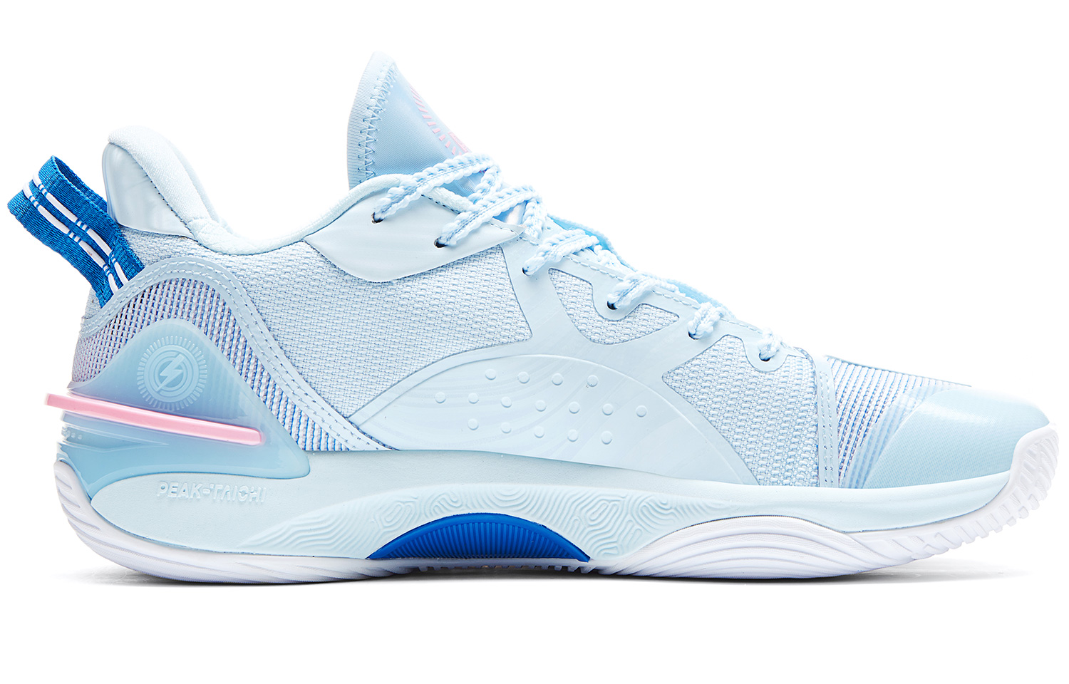 PEAK Taichi BeiDou Slip Resistant, Abrasion Resistant, Rebound Low top Basketball Shoes Men’s Heartbeat Pink