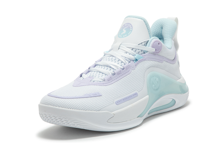 361° AG Game Ready Mesh, Synthetic Leather Cushioning Slip Resistant Abrasion Resistant Low top Basketball Shoes Men’s
