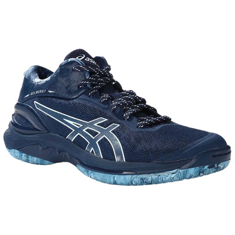 ASICS GELBURST 28 Grip Mid top Basketball Shoes Unisex Black Blue