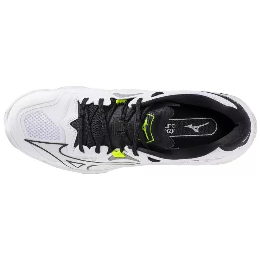 Mizuno Wave Lightning Z Slip Resistant Abrasion Resistant Low top Training Shoes Unisex White