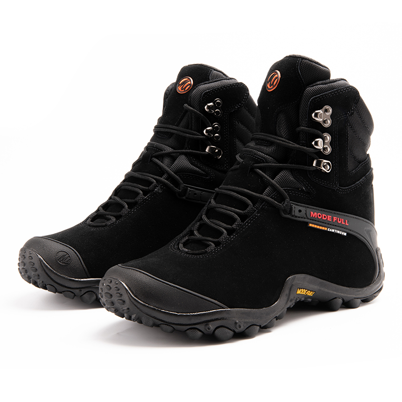 MODE FULL Cushioning Anti Slip Wear Resistant Water Resistant Supportive Impact Resistant High Top Hiking Shoes Men’s