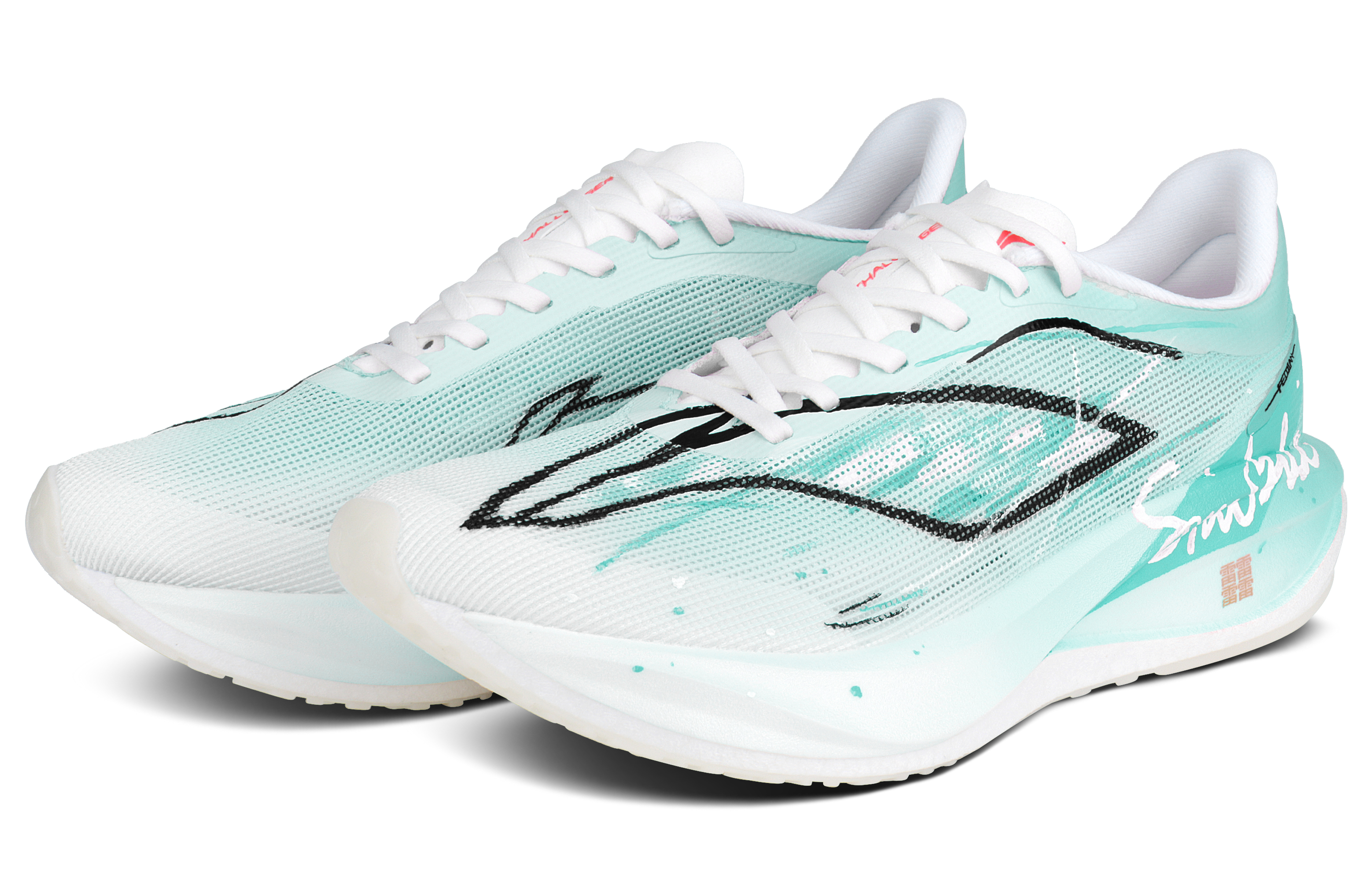 Li Ning Feidian 5 Challenger Cushioning Abrasion Resistant Cushioning, Wear Resistant Low top Training Shoes Unisex