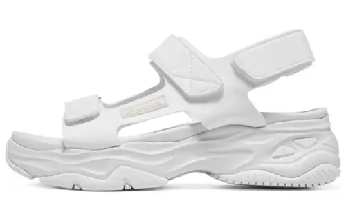 Skechers D'LITES 4.0 Pudding Sandals Pu Sports Sandals Women's White