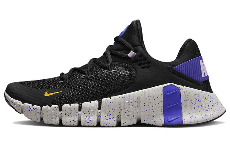 Женские кроссовки Nike Free Metcon 4 (черно-синий)