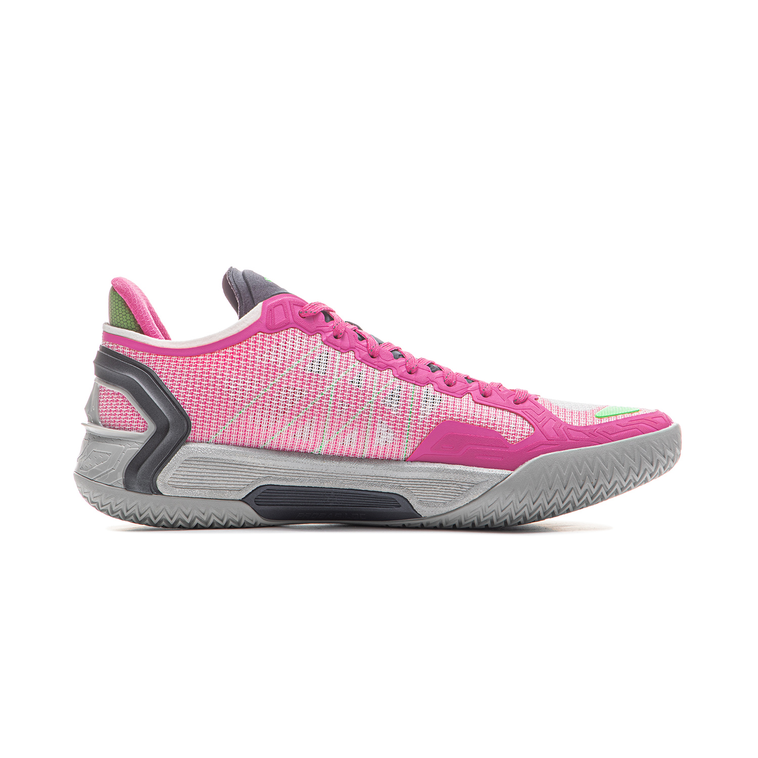 Li Ning Liren 4 V2 Cushioning Slip Resistant Lightweight Rebound Low top Performance Basketball Shoes Men’s Pink