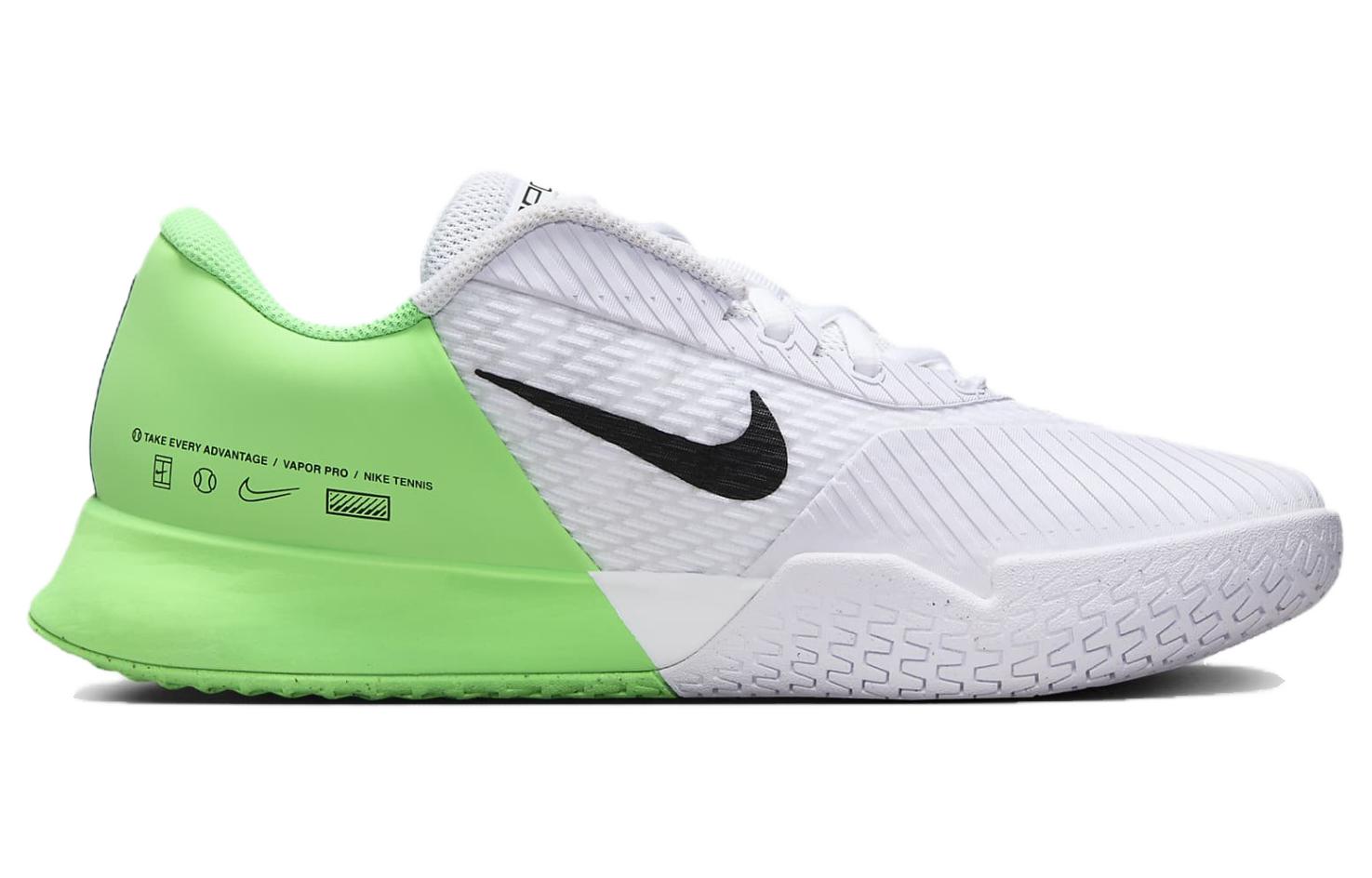 Nike Court Air Zoom Vapor Pro 2 Hc ‘White Poison Green’ Women’s