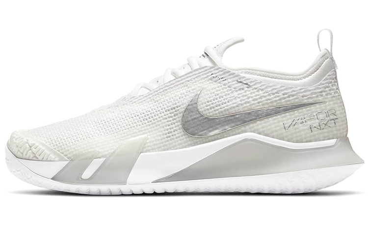 Nike Court React Vapor Nxt Grey Fog Metallic Silver Women's