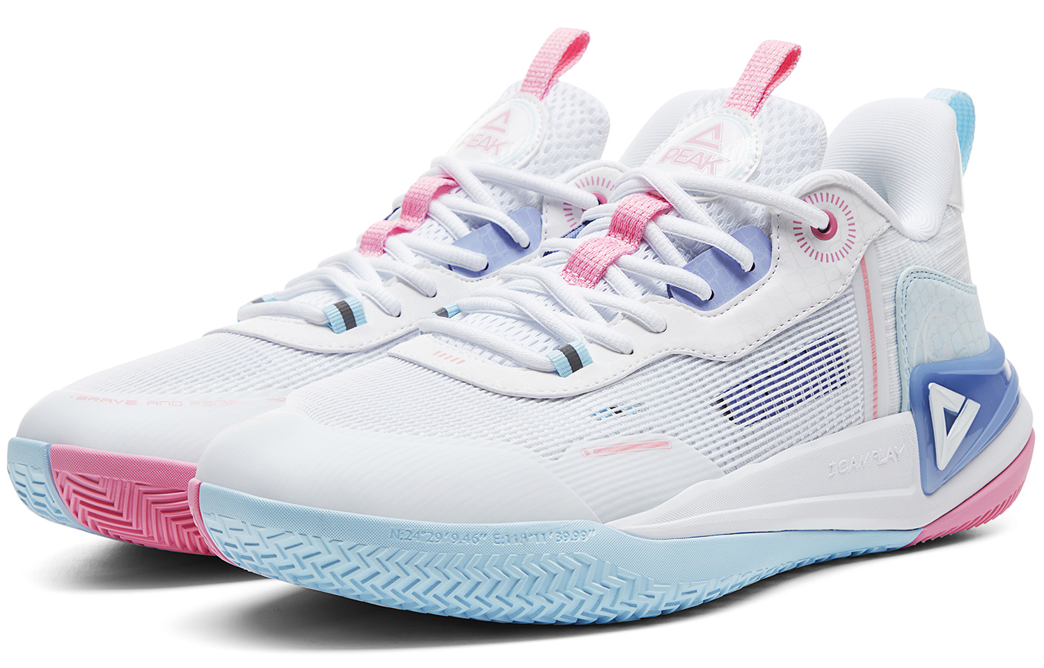 PEAK Taichi Ranger 2.0 Low top Performance Basketball Shoes Men’s Speed Blue