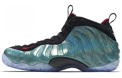 Nike Foamposite One Gone Fishing Fishing Spray OG Model Spray Foam Mid Top Retro Basketball Shoes Men's Black Green