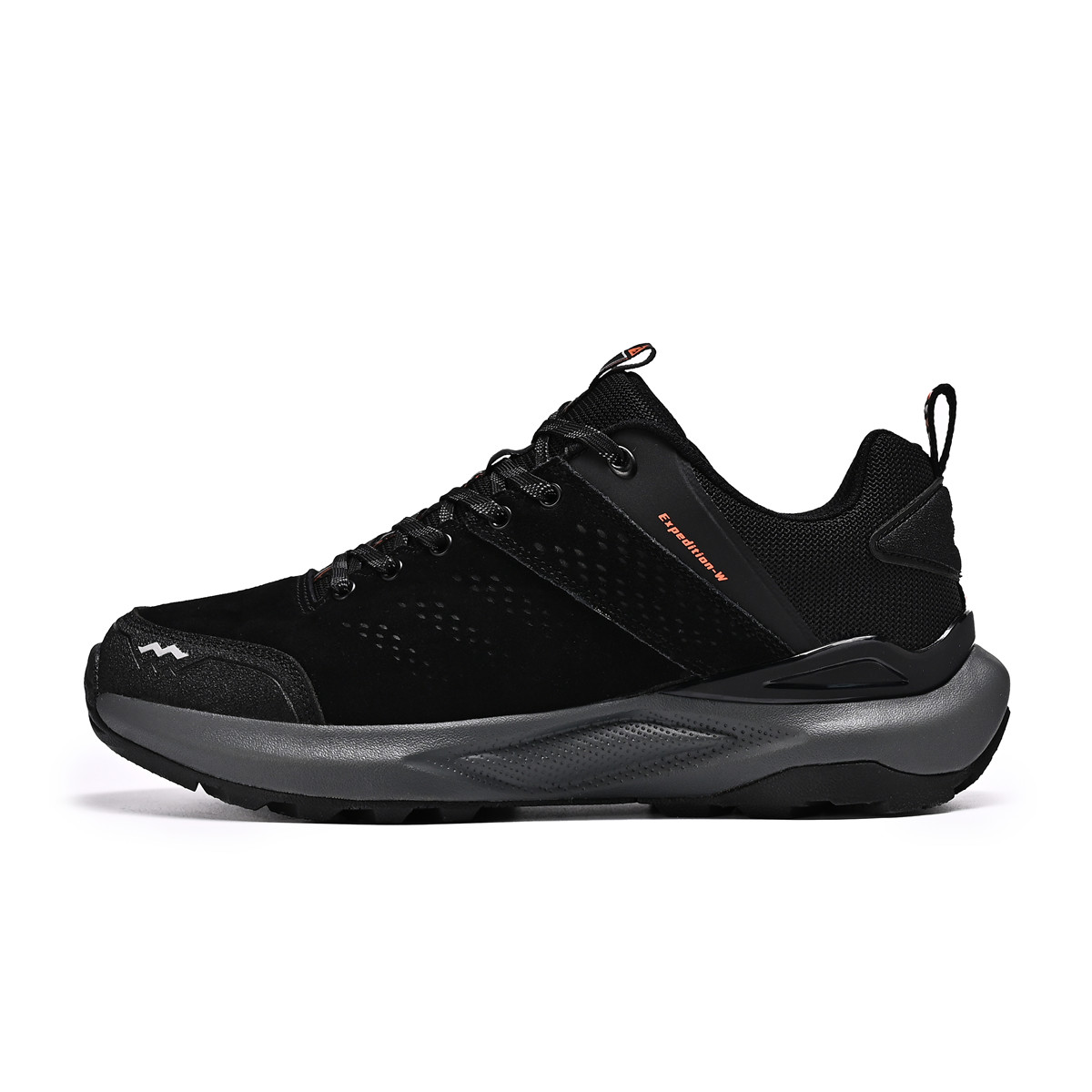 TUTU Cushioning Rebound Abrasion Resistant Lightweight Slip Resistant Low top Hiking Shoes Unisex Black