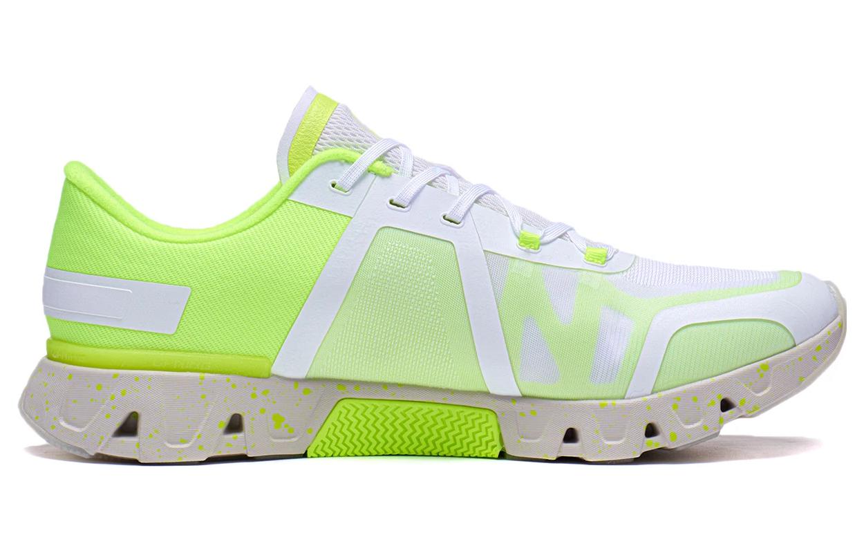 Li Ning Antelope Spirit Cushioning Slip Resistant Abrasion Resistant Low top Training Shoes Women’s Green White