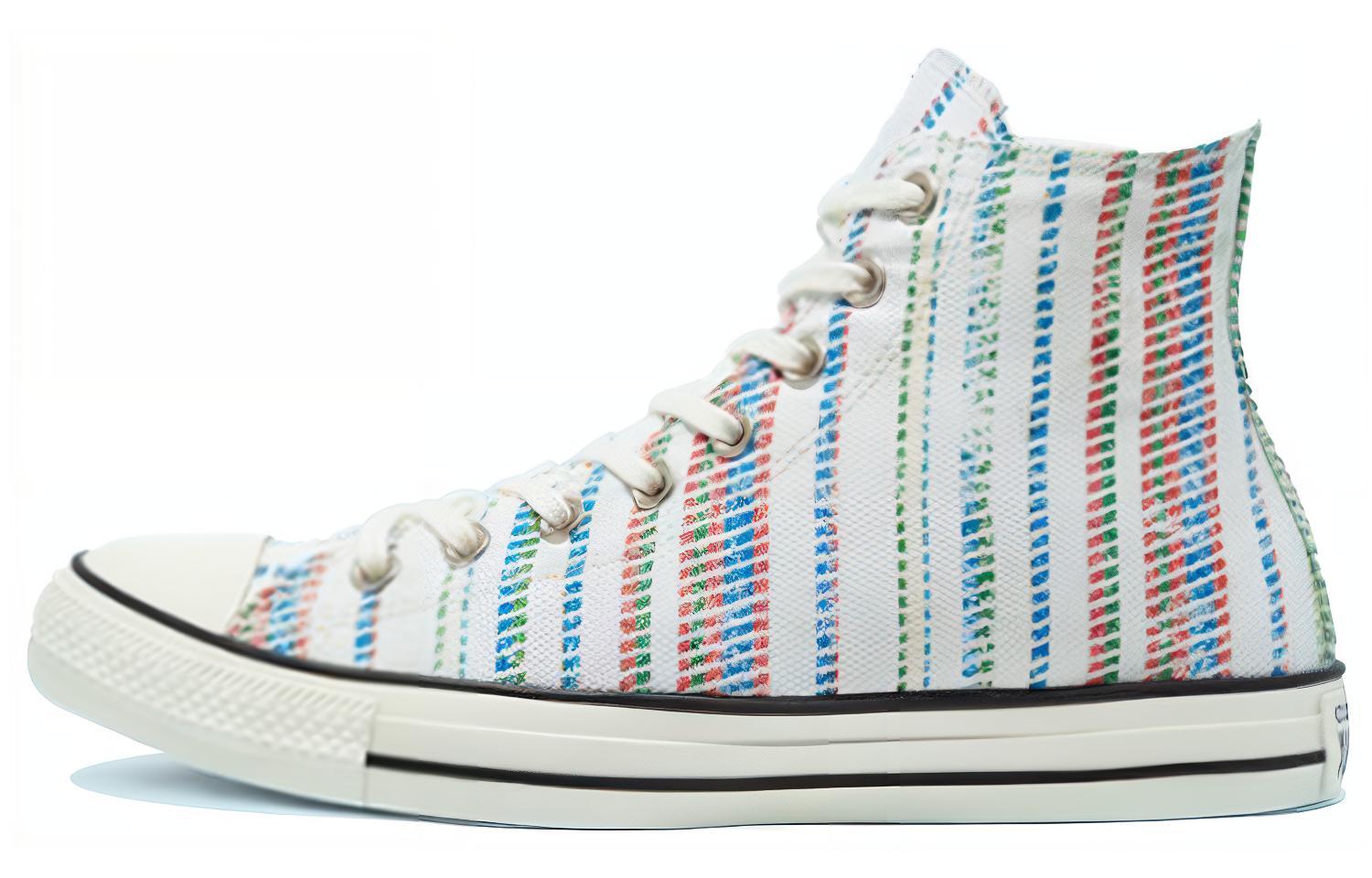 Кеды Converse Chuck Taylor All Star (бело-синие) — 白/蓝/多色 — фото 1