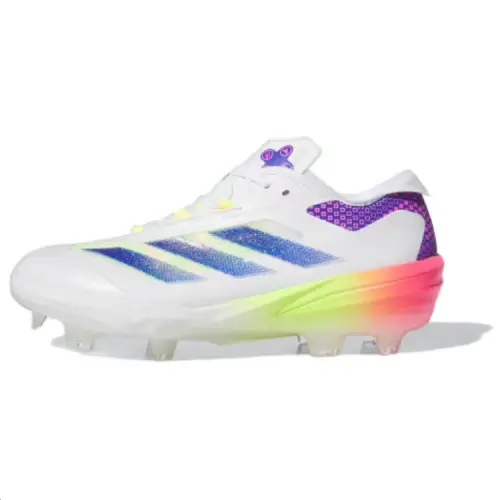 Adidas Adizero Impact Tpu Warp Speed Cloud White Lucid Blue Lucid Pink