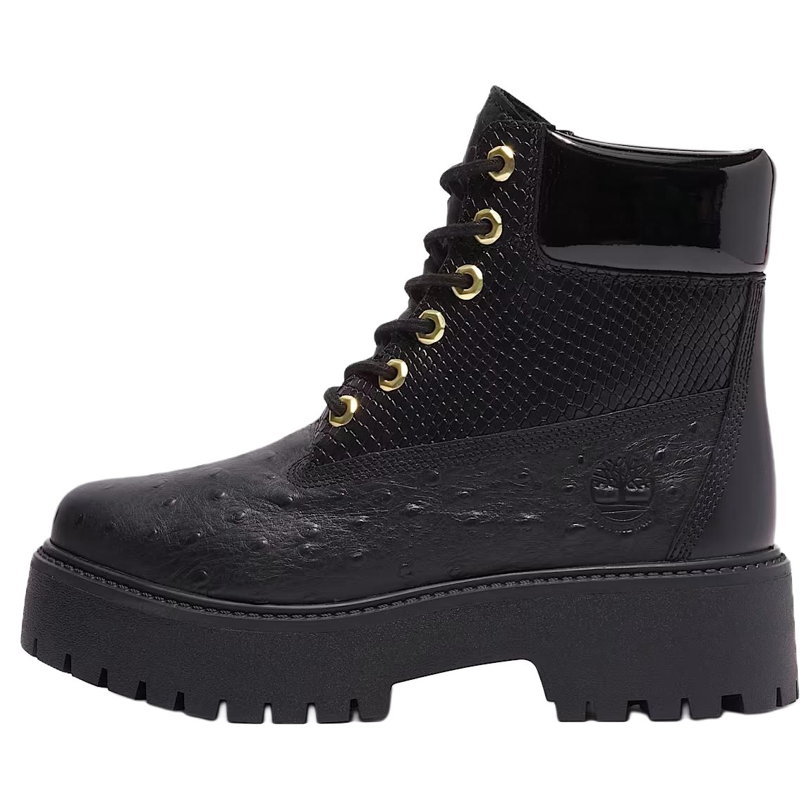6 Inch Wmns Stone Street Premium Timberland Waterproof Platform Boot 'Black' Women's