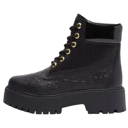 6 Inch Wmns Stone Street Premium Timberland Waterproof Platform Boot 'Black' Women's
