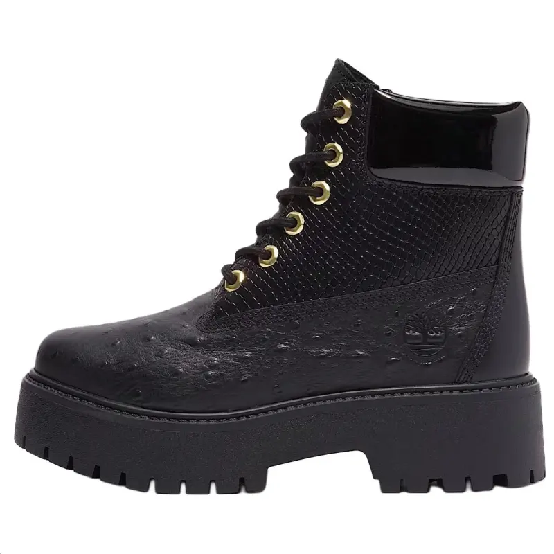 6 Inch Wmns Stone Street Premium Timberland Waterproof Platform Boot 'Black' Women's