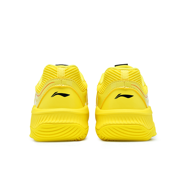 Li Ning Thunder Training Cushioning Breathable Low top Badminton Shoes Unisex Bright Yellow