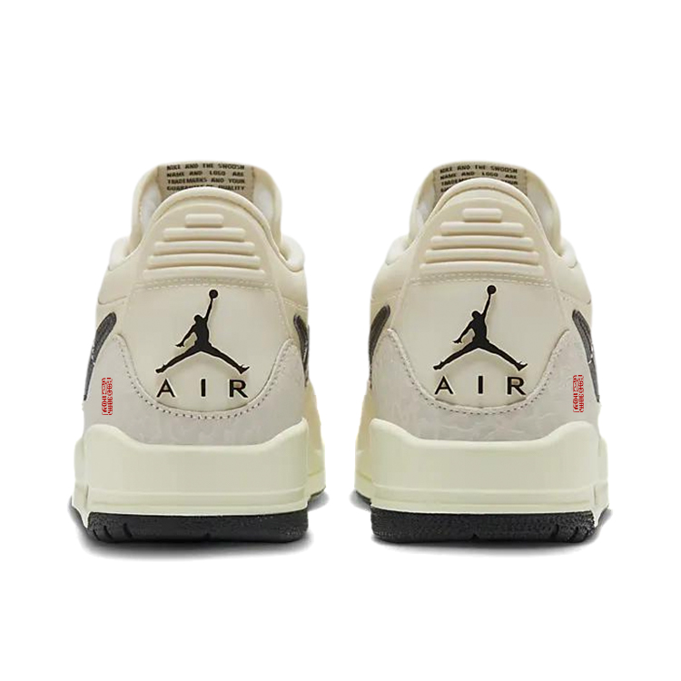 Jordan Legacy 312 Slip Resistant Abrasion Resistant Low top Vintage Basketball Shoes Women’s Beige Brown