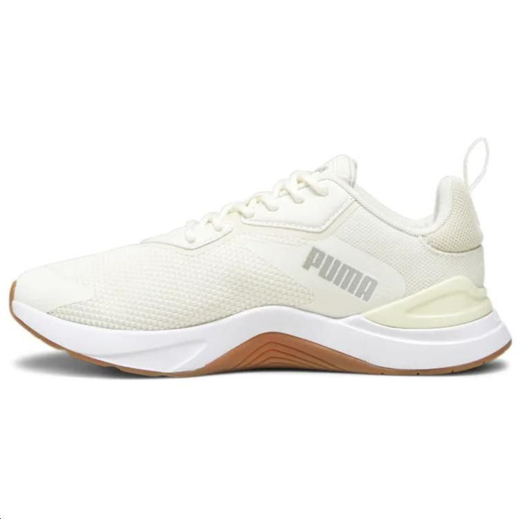 PUMA Infusion Comfortable Cushioning Abrasion Resistant Low top Training Shoes Women's White