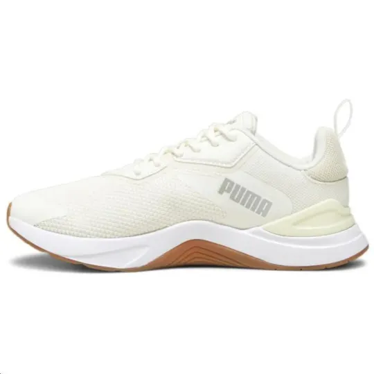 PUMA Infusion Comfortable Cushioning, Wear Resistant Low top Training Shoes Women's White
