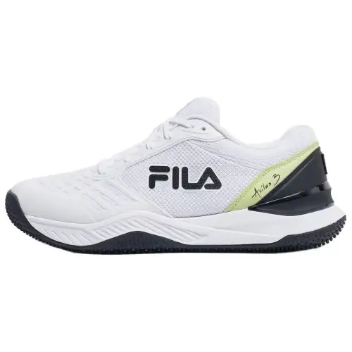 FILA Exillus 3 T9 Comfortable Cushioning Low top Tennis Shoes Unisex White Black