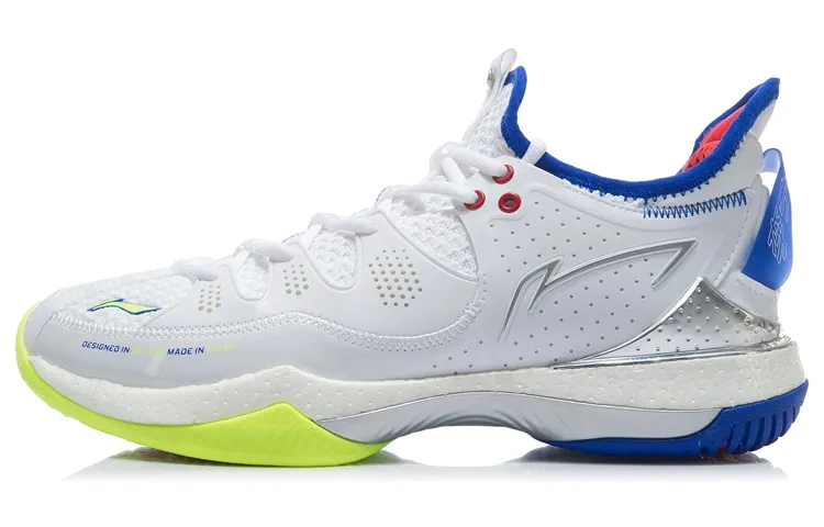 Li Ning Battle Halberd 3 Cushioning Slip Resistant Abrasion Resistant Breathable Lightweight Low top Badminton Shoes