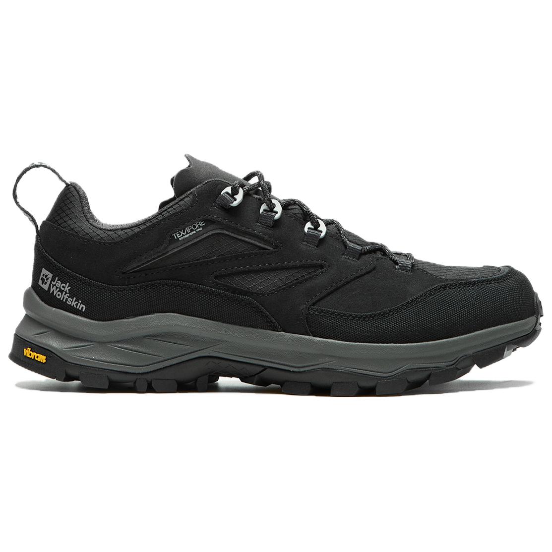 Jack Wolfskin Slip Resistant, Abrasion Resistant, Waterproof Low top Hiking Shoes Men’s Dark Gray