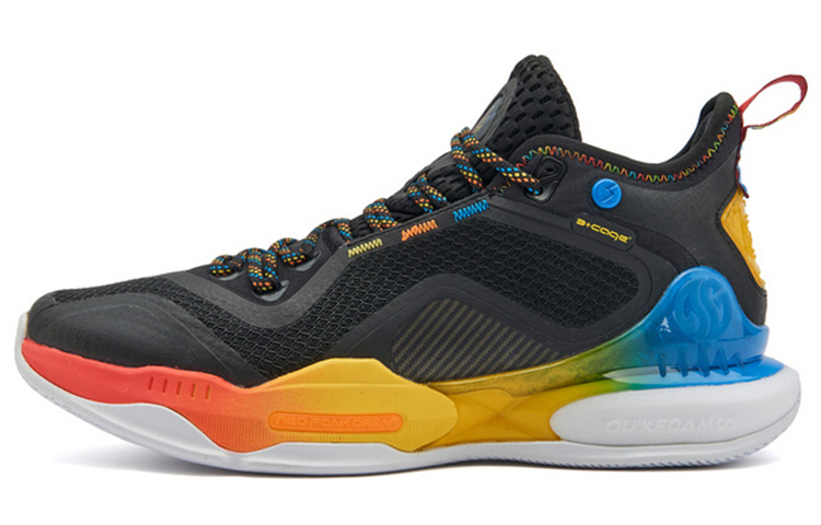 361° AG 2 Aaron Gordon AG2 Mid top Performance Basketball Shoes Men’s Black Orange