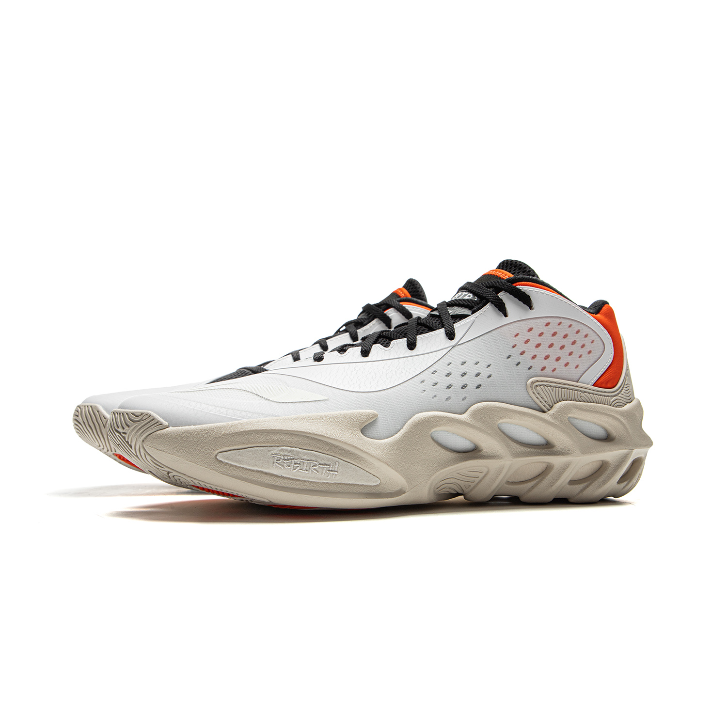 Li Ning XinSheng Cushioning Slip Resistant Abrasion Resistant Lightweight Rebound Mid top Basketball Shoes Men’s