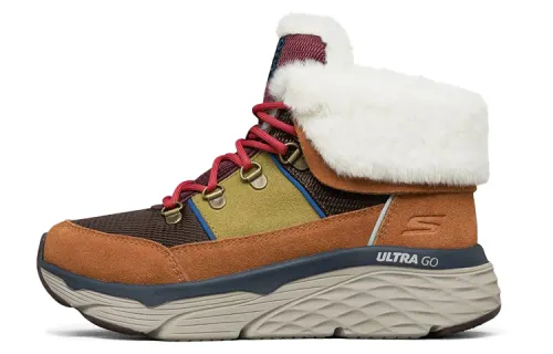 Skechers Snow Boots Women's Yellow/Coffee