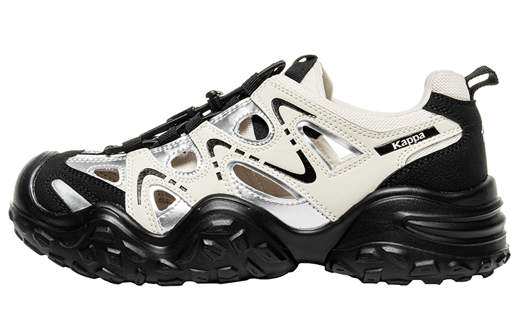 Женские сабо Kappa Clogs (черно-белые)