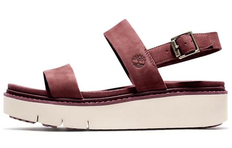 Timberland Beach Sandals Women's Burgundy
