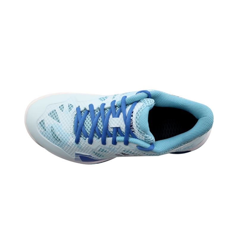 YONEX Slip Resistant Coverage Support Rebound Low top Badminton Shoes Unisex Light Blue