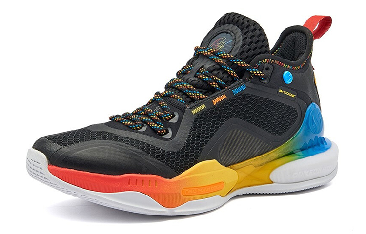 361° AG 2 Aaron Gordon AG2 Mid top Performance Basketball Shoes Men’s Black Orange