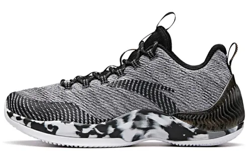 Anta The Dagger 2 Low top Basketball Shoes Men's Black Gray