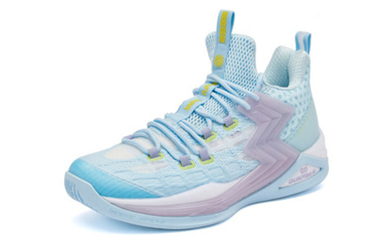 361° Big3 2.0 Slip Resistant Abrasion Resistant Mid top Performance Basketball Shoes Men’s Glacier Blue