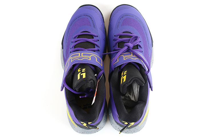 Кроссовки Nike Ambassador 12 (желто-фиолетовый) — Жёлтый / фиолетовый — фото 4
