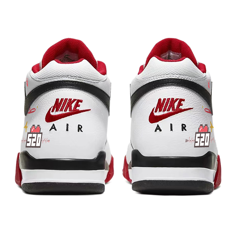Nike Flight Legacy You Are My Only In My Heart Slip Resistant Abrasion Resistant Mid top Vintage Basketball Shoes Men’s