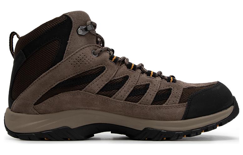 Columbia Slip Resistant Abrasion Resistant Breathable High top Outdoor Shoes Men’s Light Brown