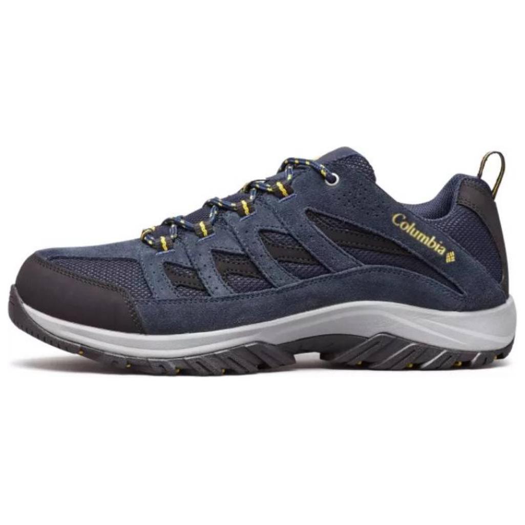 Columbia Crestwood Comfortable Slip Resistant, Abrasion Resistant, Lightweight Low top Hiking Shoes Men's Cool Gray