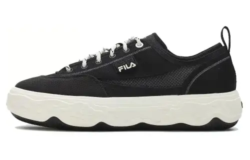 FILA ROCK Low top Canvas Shoes Men's Black