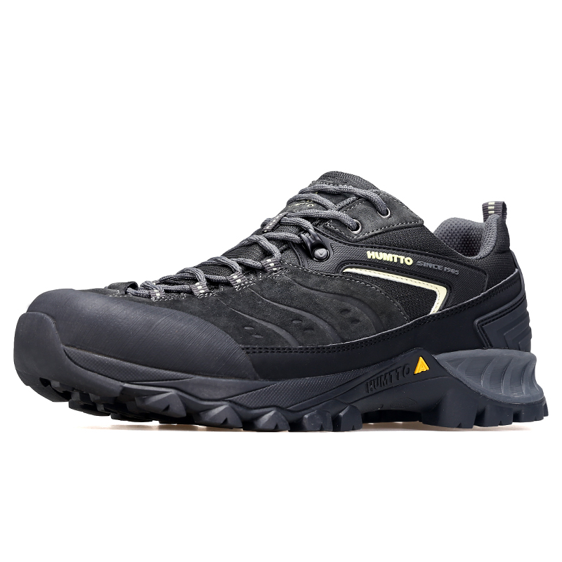HUMTTO Mountaineering & Hiking Shoes Unisex Low Top Gray/Black