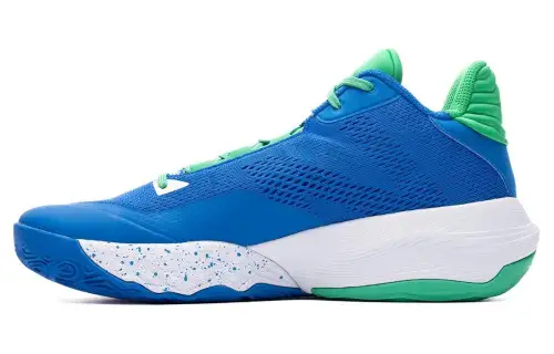 New Balance Two Wxy V4 lightweight and fashionable low-top basketball shoes for men and women, blue, green and white